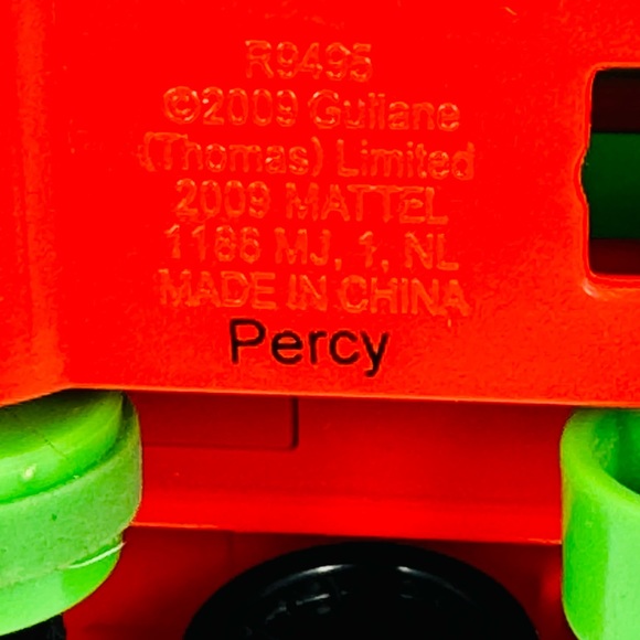 Thomas And Friends Percy And James Pull-Back & Go Trains 2009 Mattel - Picture 6 of 8